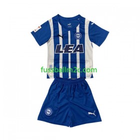Fußballtrikots Deportivo Alaves Kinder Heim Trikotsatz 2023-2024